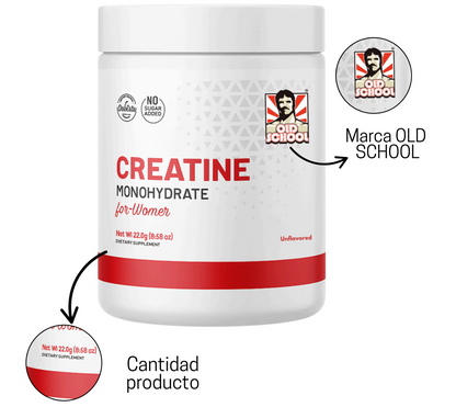 Creatina Monohidratada para Mujeres