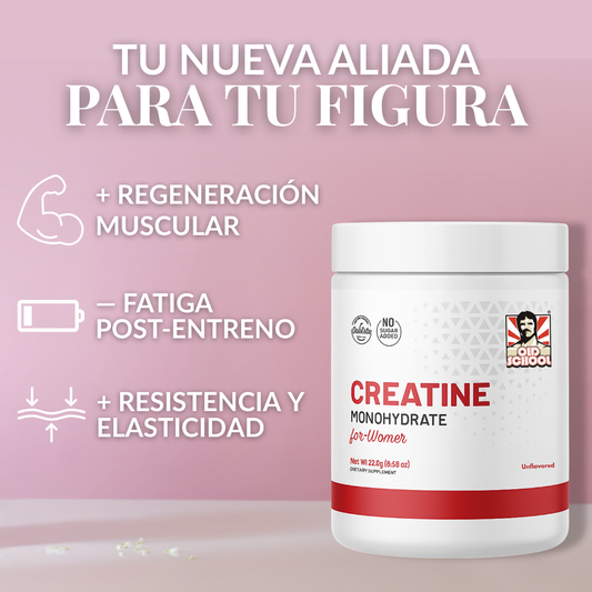 Creatina Monohidratada para Mujeres
