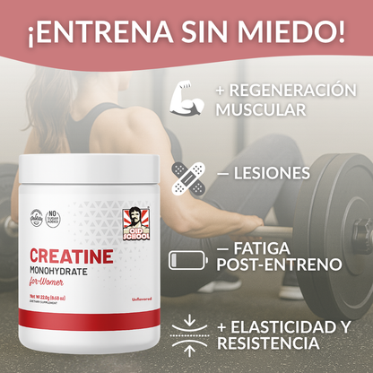 Creatina Monohidratada para Mujeres