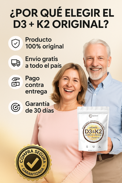 Vitamina D3 y K2